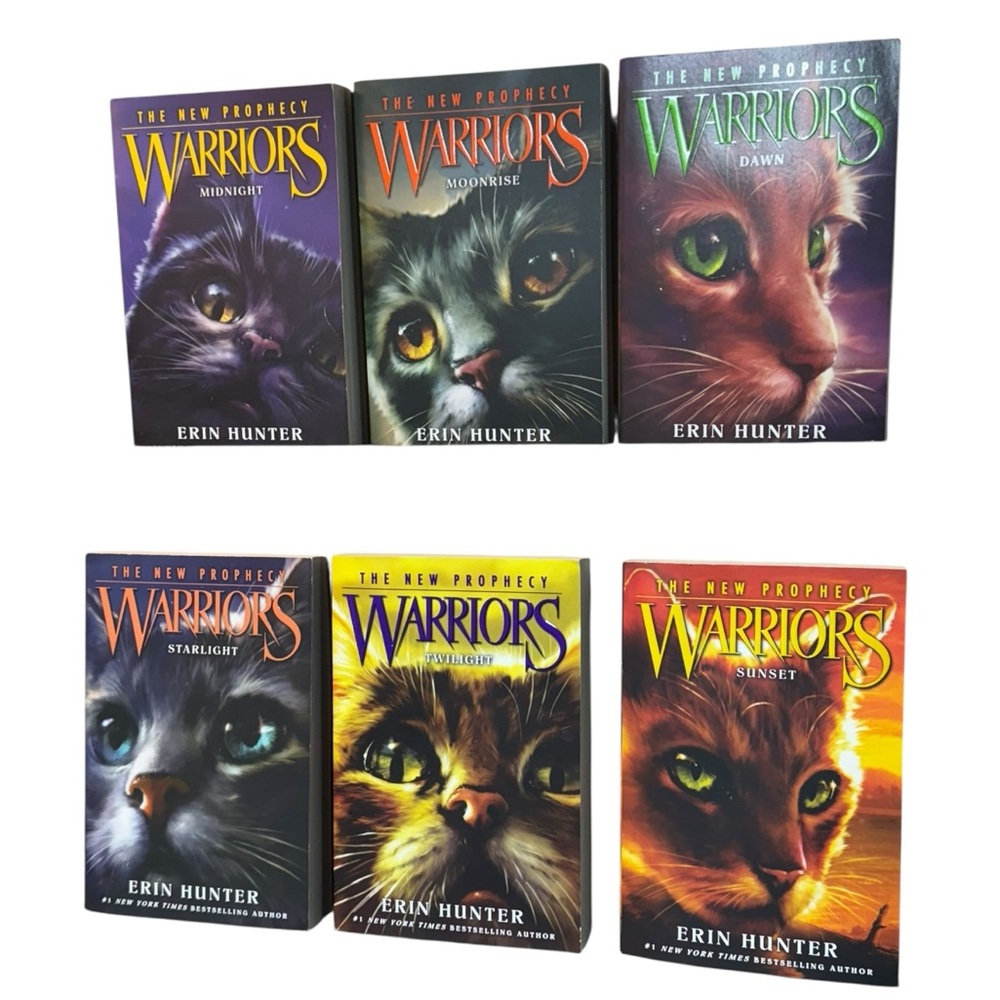 Warriors 2nd Book Series Set titled Warriors: The New Prophecy‎ by Erin Hunter